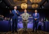 El vicepresidente de Estados Unidos, JD Vance, participa junto a los primeros ministros de Pakistán y Catar en una reunión de alto nivel celebrada en el complejo Bürgenstock, en Suiza, donde delegaciones de cuatro países buscan cerrar un acuerdo de paz para poner fin al conflicto en Oriente Medio. Foto La Hora: EFE
