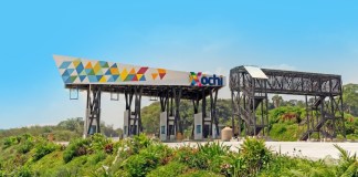 La nueva vía privada busca reducir los tiempos de traslado en la CA-2 Occidente y fortalecer la competitividad logística del sur-occidente del país. Foto La Hora: Xochi.