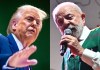 Combo de fotografías de archivo del presidente de Estados Unidos, Donald Trump (i), y el presidente de Brasil, Luiz Inácio Lula da Silva (d). Foto La Hora: EFE