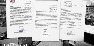 Manifestación por alza del combustible: estos son los puntos donde protestarán este viernes 24 de julio cartas enviadas a la Gobernación Departamental de Guatemala