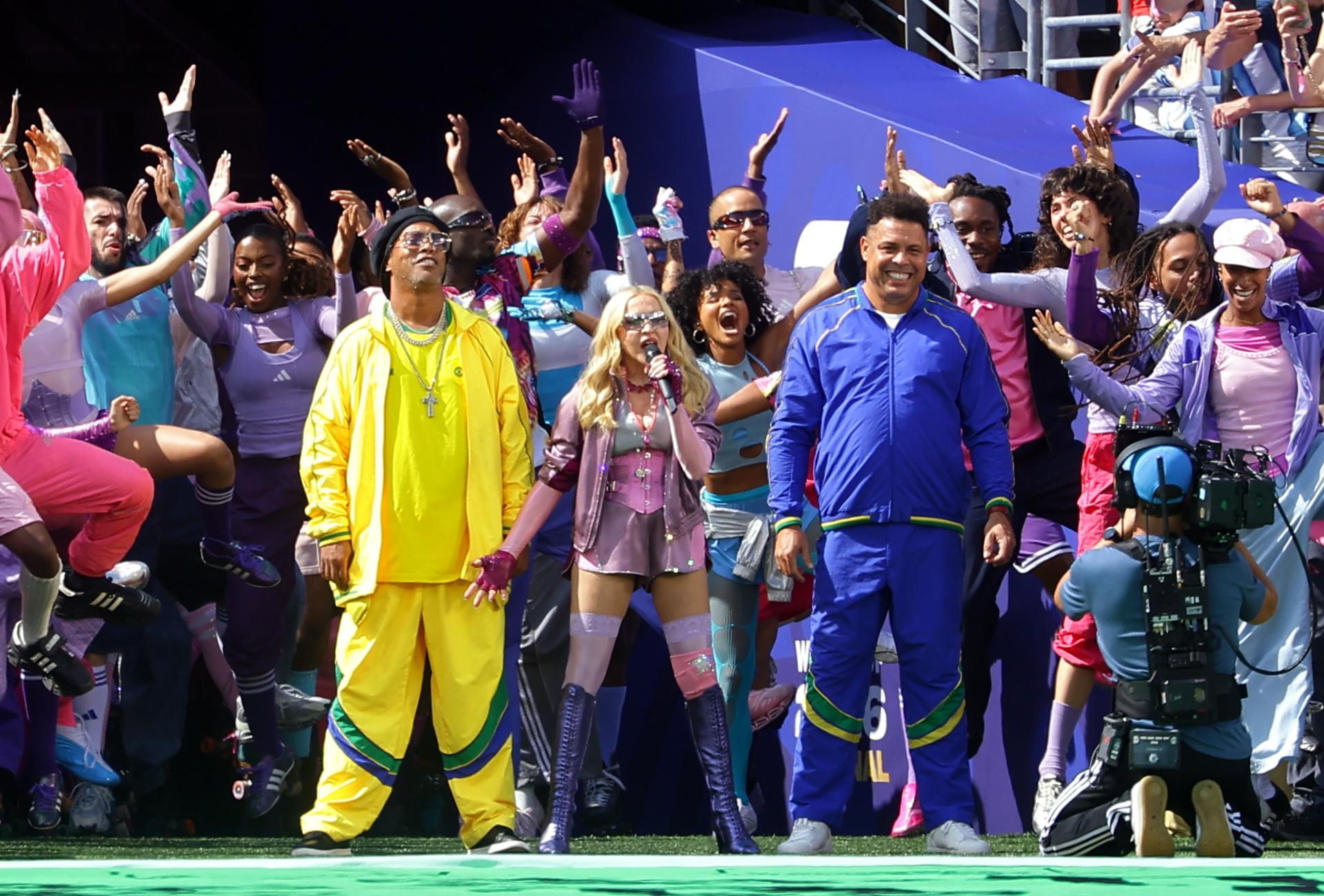 En imágenes: así fue el show de medio tiempo del Mundial 2026