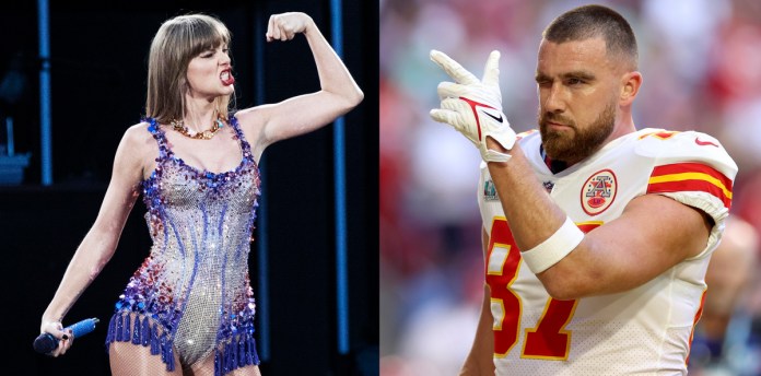 Taylor Swift y Travis Kelce ya se casaron en privado, según medios Combo de dos fotografías de archivo de la cantante estadounidense Taylor Swift y el jugador de Chiefs Travis Kelce. Foto La Hora: EFE