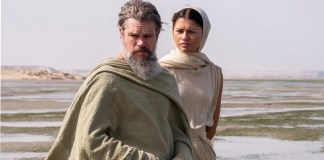 Matt Damon y Zendaya en "La Odisea". Foto: EFE/Universal Pictures/Melinda Sue Gordon.