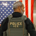 Fotografía de archivo de un agente de ICE. Foto La Hora: EFE