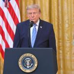 US President Donald Trump delivers address to the nation