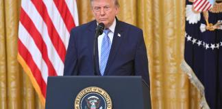 US President Donald Trump delivers address to the nation