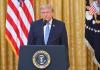 Máquinas de votación, China, Maduro y registros electorales: los cuatro puntos del mensaje de Trump US President Donald Trump delivers address to the nation