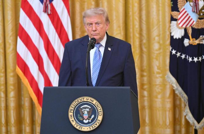 US President Donald Trump delivers address to the nation US President Donald Trump delivers address to the nation