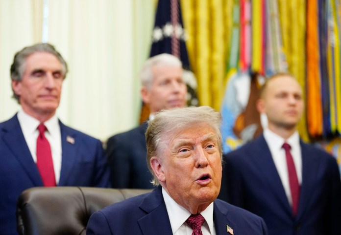 Donald Trump, presidente de Estados Unidos. Foto: EFE.