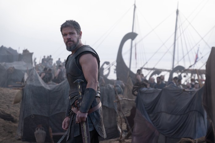 Matt Damon como Odiseo, o traducido a Ulises por los romanos, en la adaptación de 