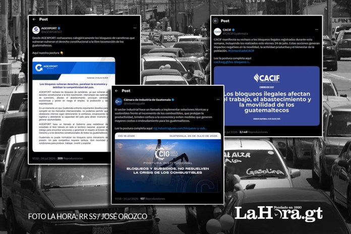 bloqueos El sector empresarial rechazó los bloqueos por el alza de los combustibles y pidió al Gobierno garantizar la libre locomoción.
