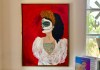 "La Llorona", obra hecha por la directora del programa La Ristra. Foto: EFE.