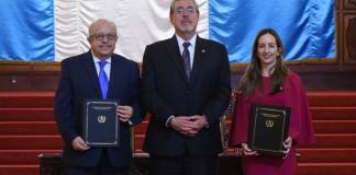 Guatemala y Reino Unido avanzarán en la hoja de ruta para el Metro Riel con la firma de un convenio de gobierno a gobierno.