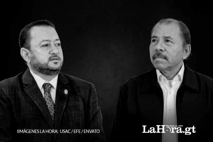 Walter Mazariegos en la Usac y Daniel Ortega en Nicaragua comparten similitudes, al perseguir opositores y ser actores antidemocráticos.