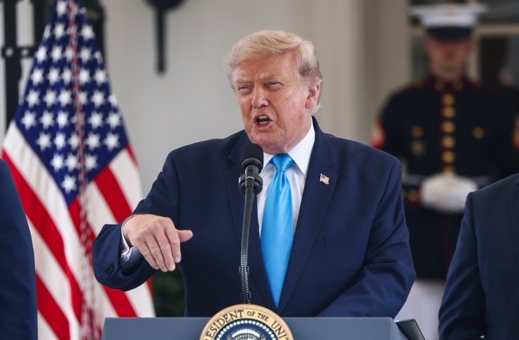 Archivo del presidente de EE. UU., Donald Trump. Foto La Hora: EFE