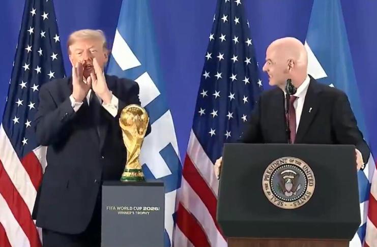Trump celebra que el Mundial ha «roto récords» y sugiere que EE.UU. repita como sede Trump celebra que el Mundial ha "roto récords" y sugiere que EE.UU. repita como sede