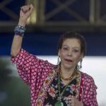 Fotografía de archivo en la que se captó a la copresidenta de Nicaragua, Rosario Murillo, durante un acto público, en Managua (Nicaragua). Foto La Hora: EFE