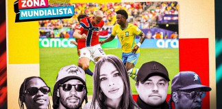 Diferentes celebridades fueron espectadores del Brasil-Noruega de octavos de final del Mundial 2026 en la sede de Nueva York.