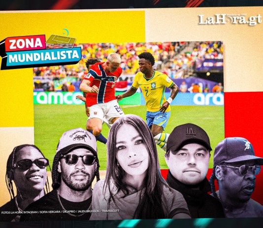 Desde Sofía Vergara hasta Leonardo DiCaprio: asistentes de lujo ven el Noruega contra Brasil en Nueva York Diferentes celebridades fueron espectadores del Brasil-Noruega de octavos de final del Mundial 2026 en la sede de Nueva York.