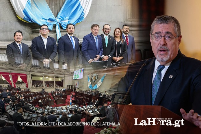 La reunión entre el presidente Bernardo Arévalo y la Junta Directiva del Congreso finaliza con la posibilidad de la aprobación del subsidio a los combustibles.