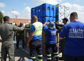 Colombia envía hospital de campaña a Venezuela para atender a afectados por los terremotos Colombia envía hospital de campaña a Venezuela para atender a afectados por los terremotos