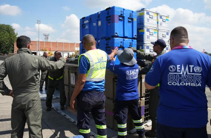 Colombia envía hospital de campaña a Venezuela para atender a afectados por los terremotos