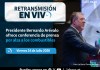 El presidente Bernardo Arévalo ofrece una conferencia de prensa para anunciar las medidas que adoptará el Gobierno ante el alza en los precios de los combustibles.