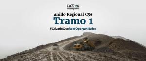 Anillo Regional C50, ¿el nuevo Odebrecht? El tramo 1 de los Córdova arrastra retrasos desde su adjudicación