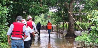Conred reporta que aguas del río Polochic superan nivel de alerta y podría aumentar Archivo de crecida del río Polochic en Alta Verapaz. Foto La Hora: Conred