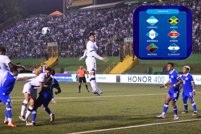 Archivo de partido oficial de la Concacaf de Guatemala contra El Salvador. Foto La Hora: Jose Orozoco