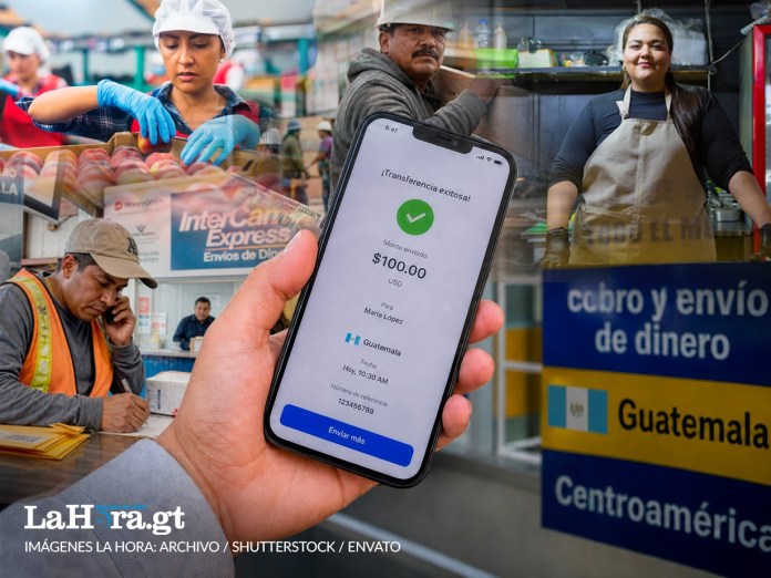 Ante las medidas emitidas por el Gobierno de Estados Unidos, los migrantes utilizan aplicaciones para enviar remesas. Foto La Hora: Alejandro Ramírez