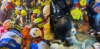 Rescatan con vida a Hernán Alberto Gil Flores tras permanecer ocho días bajo los escombros en Venezuela Rescatan a superviviente de los terremotos en Venezuela tras ocho días bajo los escombros. Foto La Hora: RR.SS.