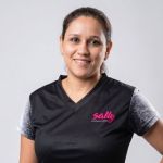 Nidia Bautista, la estilista que enfrenta una difícil recuperación. Foto La Hora: Sally Guatemala.