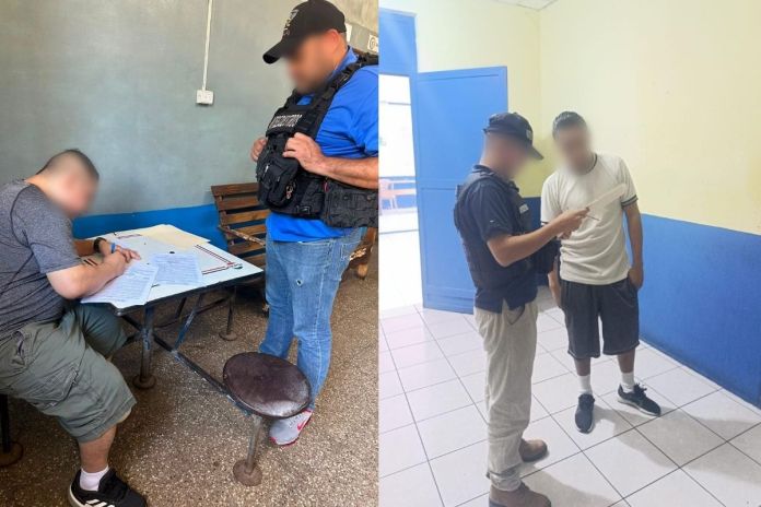 Citaba a vendedores de perros pitbull para secuestrarlos. Foto La Hora: PNC.