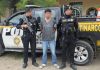 Hondureño es detenido en Huehuetenango tras identificarse con un DPI ajeno. Foto La Hora: PNC.