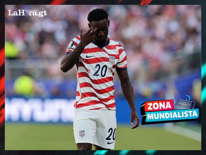 Folarin Balogun, a pesar de haber sido expulsado durante el último partido de Estados Unidos, estará disponible para jugar contra Bélgica.