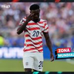 Folarin Balogun, a pesar de haber sido expulsado durante el último partido de Estados Unidos, estará disponible para jugar contra Bélgica.