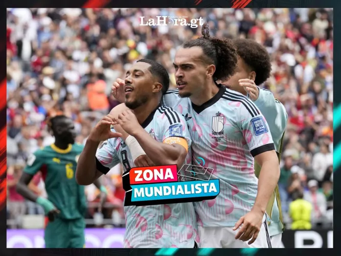 Bélgica Mundial 2026 La selección de Bélgica, tras ir perdiendo 0-2 al minuto 86, remontó el partido contra Senegal y avanzó a los octavos de final del Mundial 2026.
