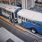 Persisten bloqueos de buses en la capital mientras Mixco restablece servicio express. Foto La Hora: Amílcar Montejo.