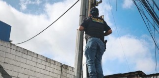 Múltiples cámaras de vigilancia, que fueron instaladas sin autorización en la vía pública, fueron retiradas en Boca del Monte, Villa Nueva.