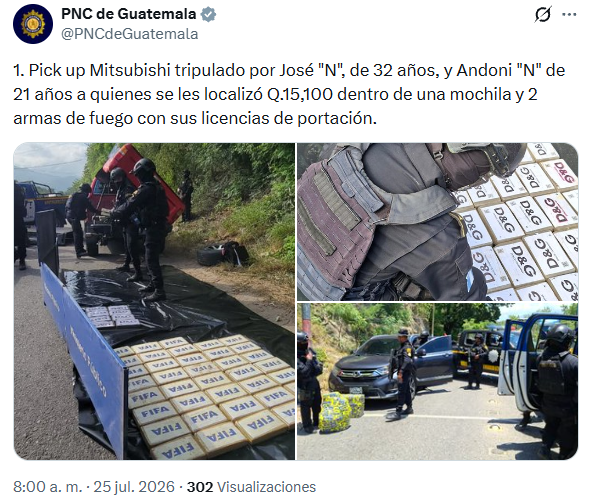 Los distintivos que aparecían en cada paquete forman parte de las investigaciones en este caso, según las autoridades.
