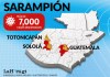 Actualización de casos y fallecidos por sarampión en Guatemala. Foto: La Hora/ Envato