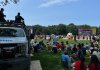 Fanáticos se reúnen en Central Park para ver la final entre Argentina y España Cientos de aficionados se reunieron en Central Park para seguir la final del Mundial entre Argentina y España.