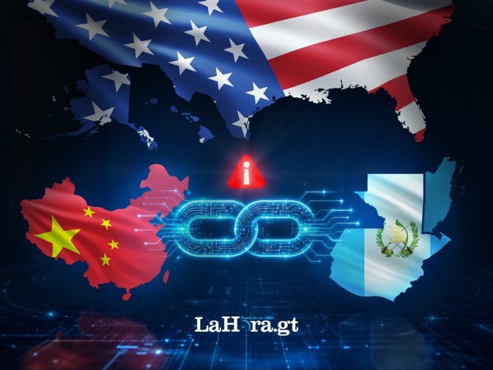 Mientras la tecnología china se expande en Guatemala usuarios reportan beneficios, pero surgen dudas de seguridad. Foto La Hora: Víctor García