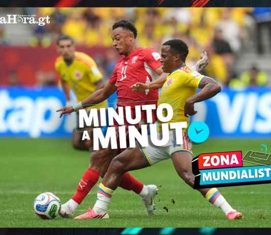 Las selecciones de Colombia y Suiza siguen empatando 0-0 en los octavos de final del Mundial 2026.