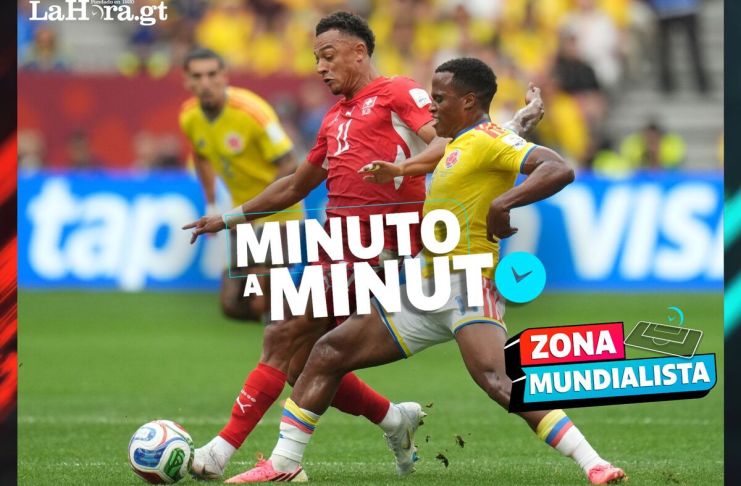Las selecciones de Colombia y Suiza siguen empatando 0-0 en los octavos de final del Mundial 2026.