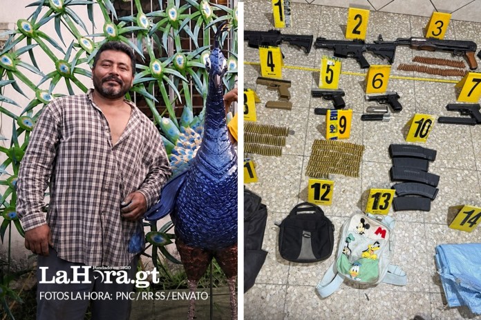 Crimen de escultor: arsenal incautado y detenido que saltó de un segundo nivel podrían estar ligados al ataque. Arte La Hora: Alejandro Ramírez.