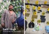 Crimen de escultor: arsenal incautado y detenido que saltó de un segundo nivel podrían estar ligados al ataque. Arte La Hora: Alejandro Ramírez.
