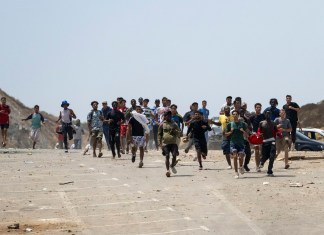 Crisis migratoria en Ceuta España