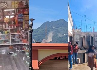 Los videos muestran cómo se vivió el sismo en Guatemala.